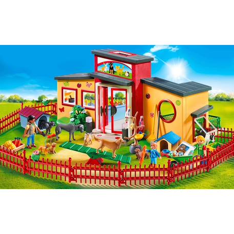 Pension des animaux avec soigneurs et enfant 71599 Multicolore 3 - vertbaudet enfant 