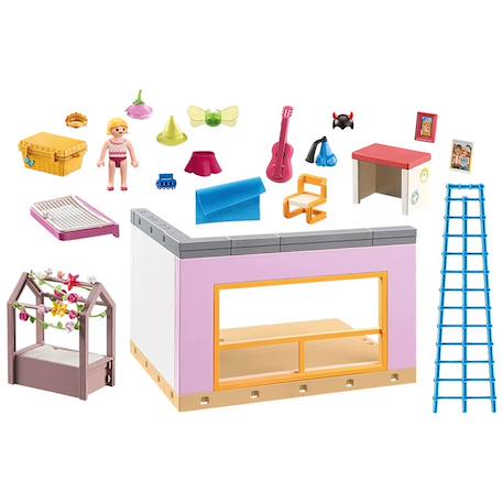 My life chambre d'enfant avec lit cabane 71610 Multicolore 4 - vertbaudet enfant 