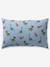 Parure housse de couette + taie d'oreiller enfant avec coton recyclé DINO FRIENDS bleu glacier 4 - vertbaudet enfant 