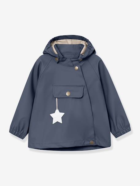 Ensemble enfant : veste de pluie & pantalon imperméable MATWAINIS bleu foncé+vert 2 - vertbaudet enfant 
