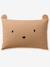 Parure housse de couette + taie d'oreiller OURSON, avec coton recyclé beige imprimé 6 - vertbaudet enfant 