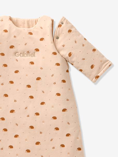 Gigoteuse hiver Hérisson Manches Amovibles beige imprimé 6 - vertbaudet enfant 