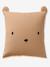 Parure housse de couette + taie d'oreiller OURSON, avec coton recyclé beige imprimé 4 - vertbaudet enfant 