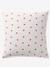 Parure housse de couette enfant et taie d'oreiller COEURS blanc imprimé 5 - vertbaudet enfant 