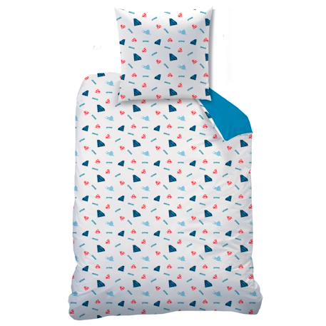 Parure de lit imprimée 100% coton, superman supera Bleu 4 - vertbaudet enfant 