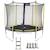 Trampoline jardin ø 300?cm + échelle + kit d'ancrage - jumpi 300 - noir/vert Vert 1 - vertbaudet enfant 