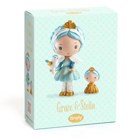 Figurines tinyly: grace & stella Multicolore 1 - vertbaudet enfant 