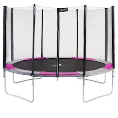 Trampoline rond ø 360cm avec filet de sécurité - ralli 360  - vertbaudet enfant