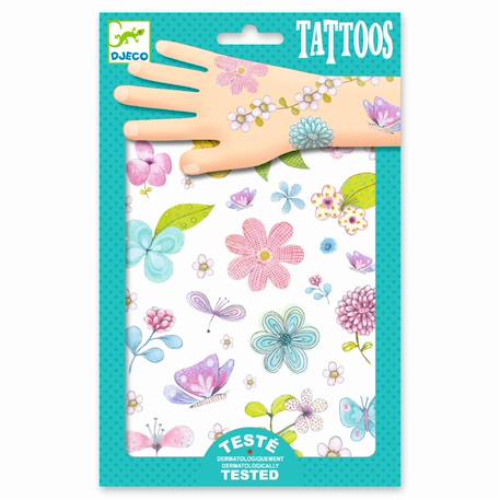 Tatouages belle des champs Multicolore 1 - vertbaudet enfant 