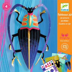 Jouet-Tableaux 3d paper bugs