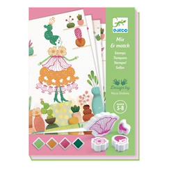 Tampons mix and match flower girls  - vertbaudet enfant