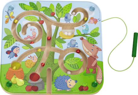 Jeu magnétique arbre labyrinthe Vert 1 - vertbaudet enfant 
