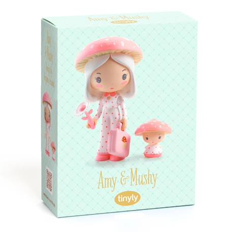 Figurines tinyly amy et mushy Multicolore 1 - vertbaudet enfant 