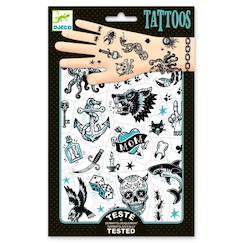 Jouet-Activités artistiques et musicales-Tatouages dark side