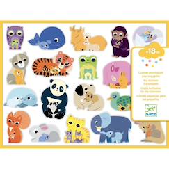 Jouet-Activités artistiques et musicales-Gommettes mamans et bébés