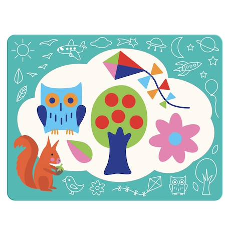 Coloriage à l'eau gribouille magique Multicolore 4 - vertbaudet enfant 