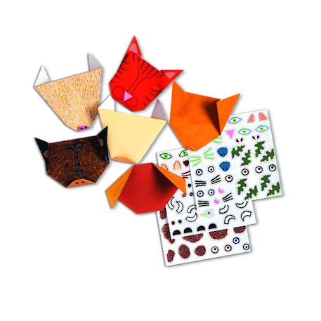 Initiation à l'origami - animaux Vert 3 - vertbaudet enfant 