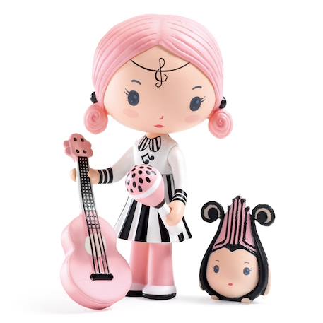 Figurines tinyly sidonie et zick Multicolore 2 - vertbaudet enfant 