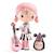Figurines tinyly sidonie et zick Multicolore 2 - vertbaudet enfant 