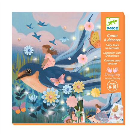 Conte à décorer le petit poucet Multicolore 1 - vertbaudet enfant 