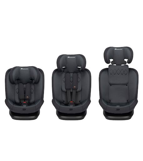 Siège auto évolutif et i-size everfix Noir teinté 2 - vertbaudet enfant 
