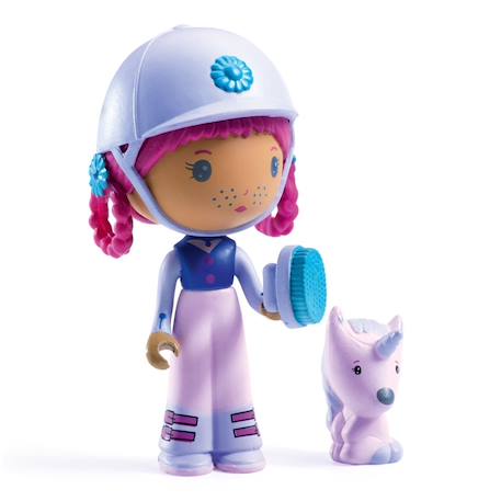 Figurines tinyly joe et gala Multicolore 2 - vertbaudet enfant 