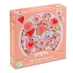 Jouet-Activités artistiques et musicales-Perles fantaisies coeur
