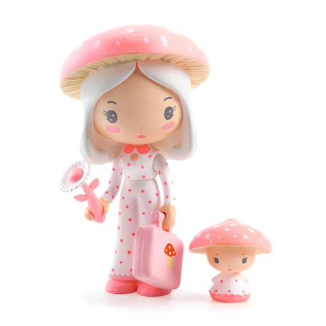 Figurines tinyly amy et mushy Multicolore 2 - vertbaudet enfant 