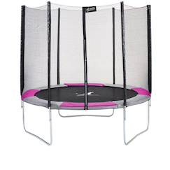 Jouet-Jeux de plein air-Trampoline rond ø 250cm avec filet de sécurité - ralli 250