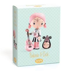 Jouet-Jeux d'imagination-Figurines tinyly sidonie et zick