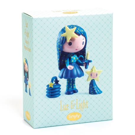 Figurines tinyly luz et light Bleu 2 - vertbaudet enfant 