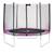 Trampoline rond ø 300cm avec filet de sécurité- ralli 300 Rose 1 - vertbaudet enfant 