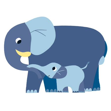 Gommettes mamans et bébés Multicolore 3 - vertbaudet enfant 