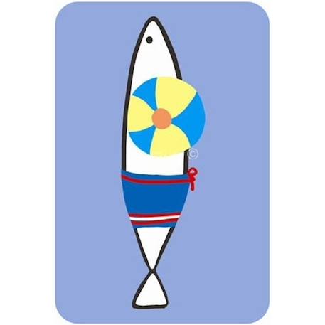 Sardines - jeu de cartes de mémoire Multicolore 4 - vertbaudet enfant 