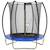 Trampoline rond ø 180cm avec filet de sécurité intérieur - fpr 180 Bleu 1 - vertbaudet enfant 