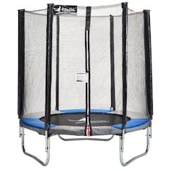 Jouet-Jeux de plein air-Trampoline rond ø 180cm avec filet de sécurité - ralli 180