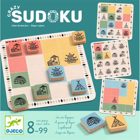 Jeu crazy sudoku Multicolore 3 - vertbaudet enfant 