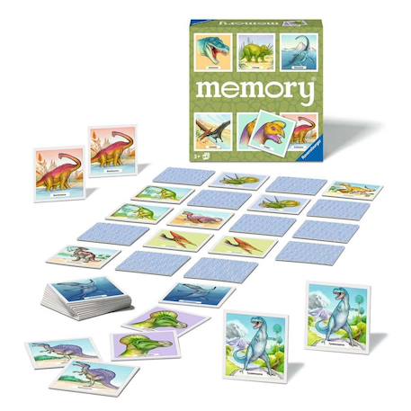 Jeu de carte de mémoire de dinosaure® d/f Multicolore 2 - vertbaudet enfant 