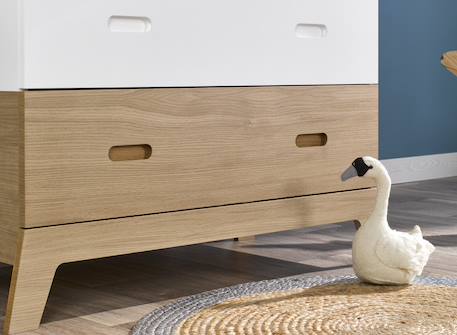 Commode enfant archipel Blanc & chêne 2 - vertbaudet enfant 