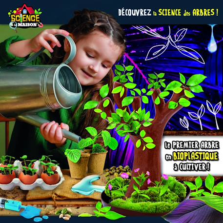 Botanique 50 expériences (arbre en bio-plastique) Multicolore 2 - vertbaudet enfant 
