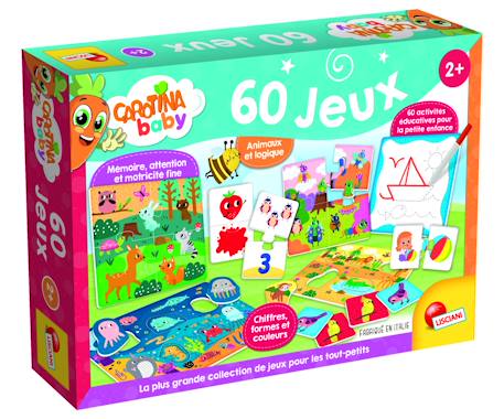 Carotina baby 60 jeux Multicolore 1 - vertbaudet enfant 