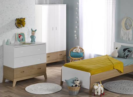 Commode enfant archipel Blanc & chêne 3 - vertbaudet enfant 