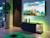 Meuble tv minecraft 2 portes et compartiment avec éclairage led Carbone noir 2 - vertbaudet enfant 
