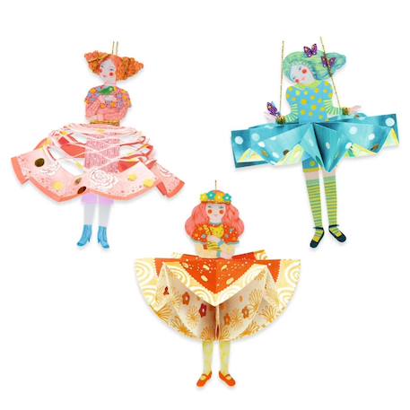 Robes de papier Multicolore 4 - vertbaudet enfant 