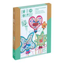 Jouet-Activités artistiques et musicales-Baguettes magiques petites fées - do it yourself