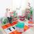 Banc de rangement avec 2 coussins et 4 bacs de rangement Gris - motif minecraft 2 - vertbaudet enfant 