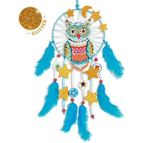 Attrape rêve golden chouette Bleu 2 - vertbaudet enfant 