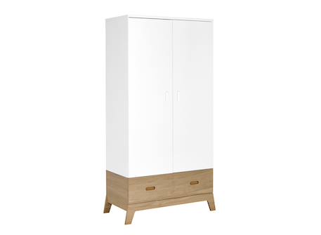 Armoire enfant et bébé archipel Blanc & chêne 4 - vertbaudet enfant 