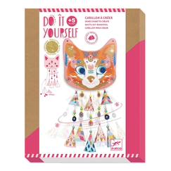 Jouet-Activités artistiques et musicales-Carillon à créer kitty
