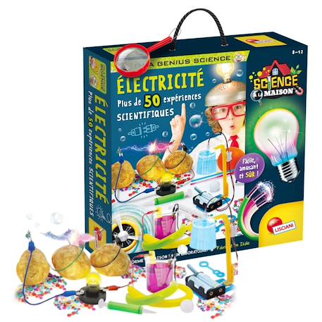 Lisciani - coffret 50 expériences scientifiques - i'm a genius - jeux éducatif - enfant de 8 à 12 ans Multicolore 1 - vertbaudet enfant 